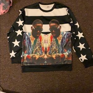 Biggie stalls tracksuit